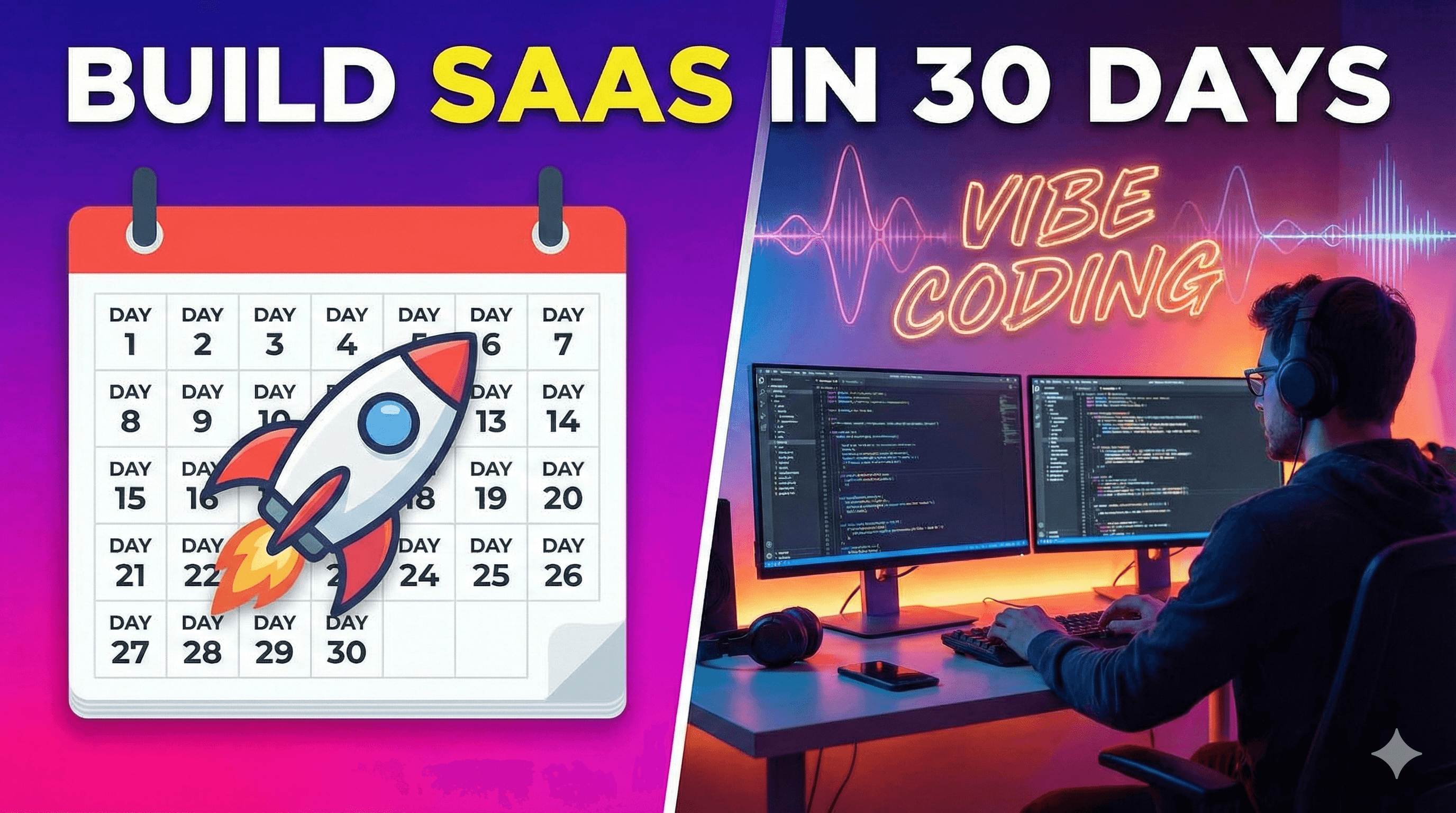 How to Build a SaaS in 30 Days with Vibe Coding (And Why You Shouldn't)