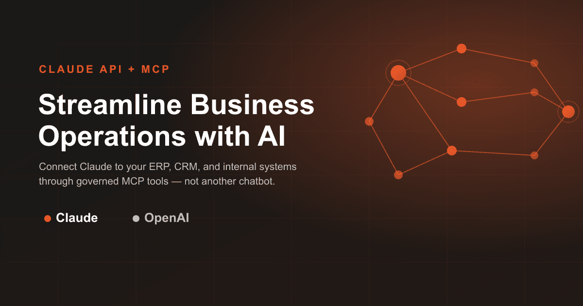 How Claude API and MCP Servers Can Streamline Business Operations