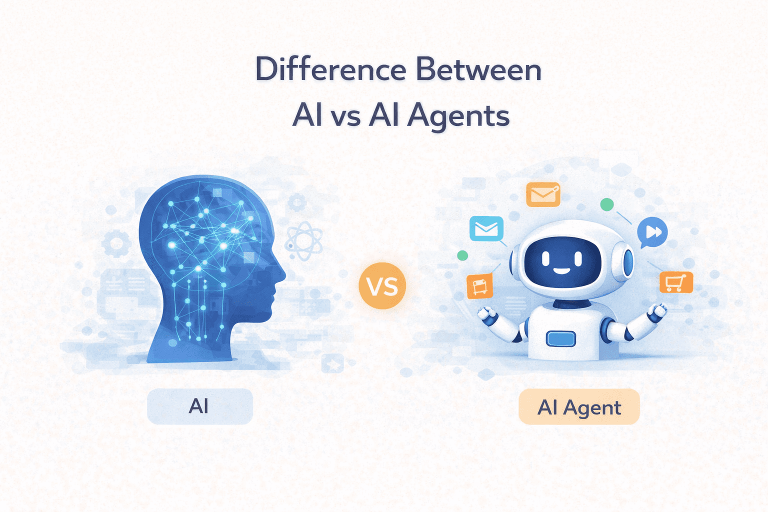 AI vs AI Agents: The Real Difference