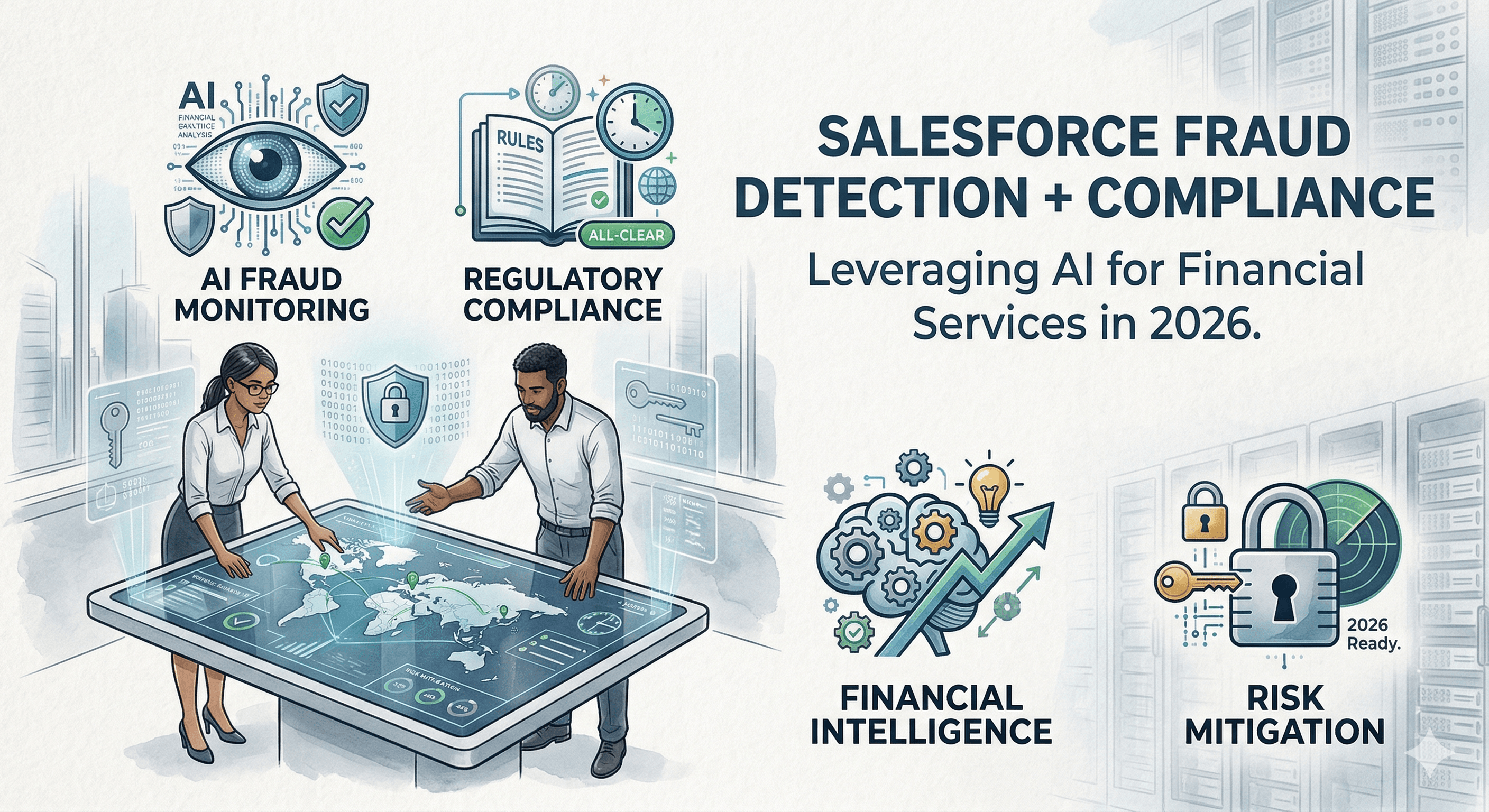 Salesforce + AI for Fraud Detection & Compliance: Financial Services 2026