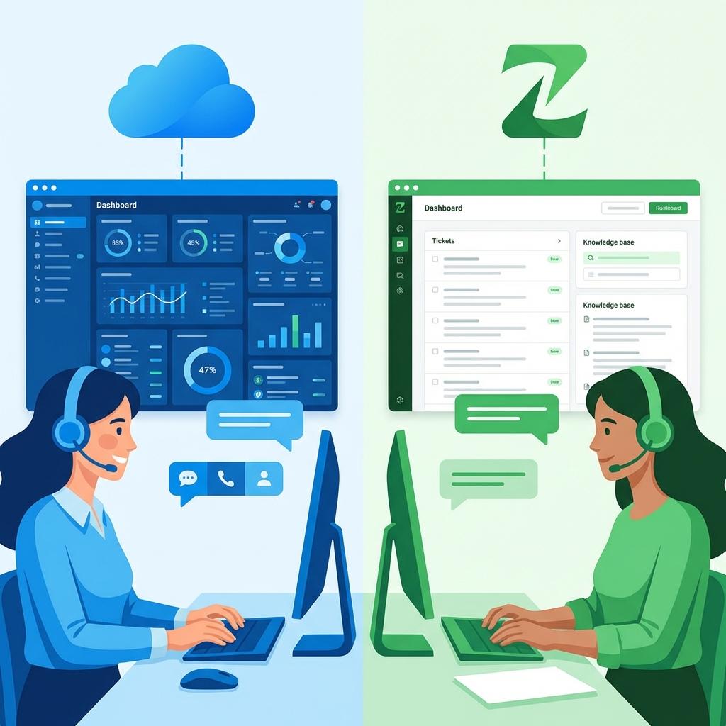 Salesforce Service Cloud vs. Zendesk Support: In-Depth Comparison