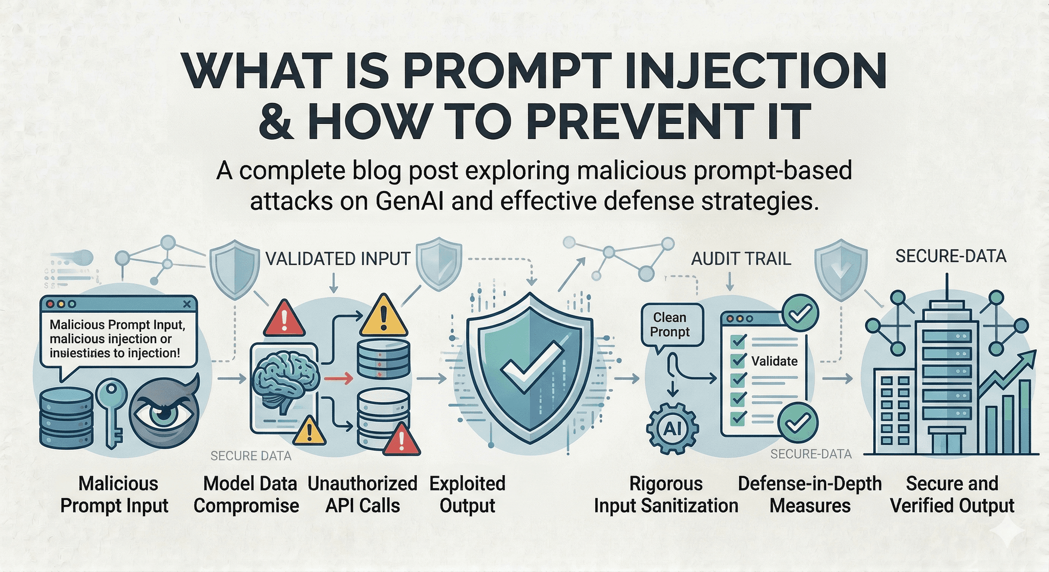 How do you prevent prompt injection at the infrastructure layer?