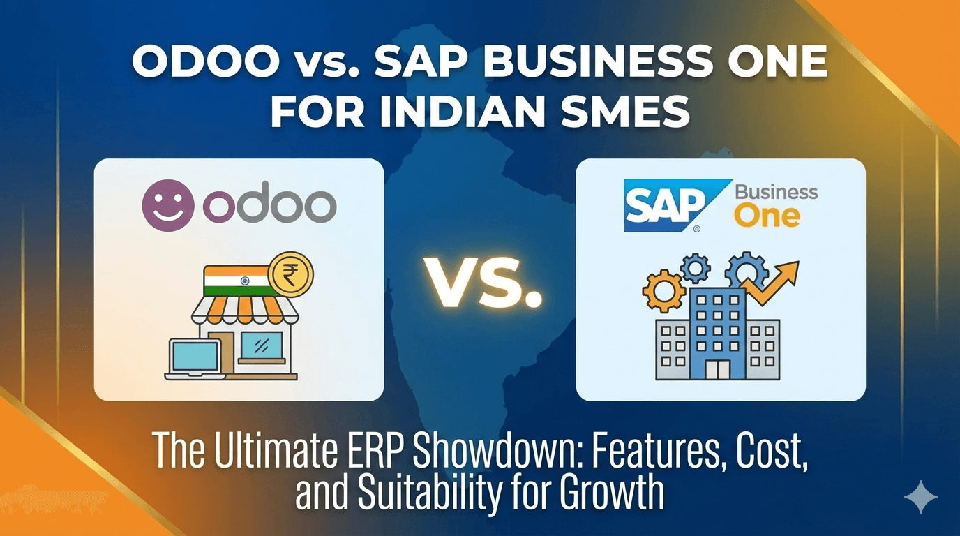 Odoo vs SAP Business One: Which ERP Is Best for Indian SMEs? (2026 Comparison)